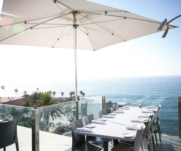 georges roof top over looking La Jolla cove